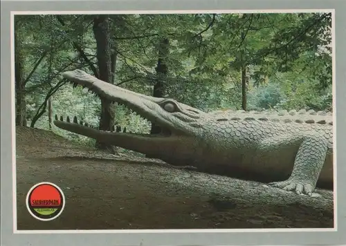 Bautzen-Kleinwelka - Saurierpark, Deinosuchus - 1989