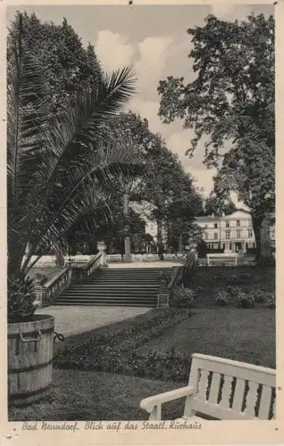 Bad Nenndorf - Blick auf das Staatl. Kurhaus - 1956