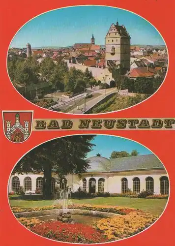 Bad Neustadt  - 2 Bilder aus Bad Neustadt - ca. 1985