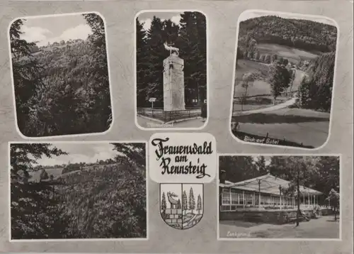 Frauenwald - u.a. Blick auf Gabel - 1966