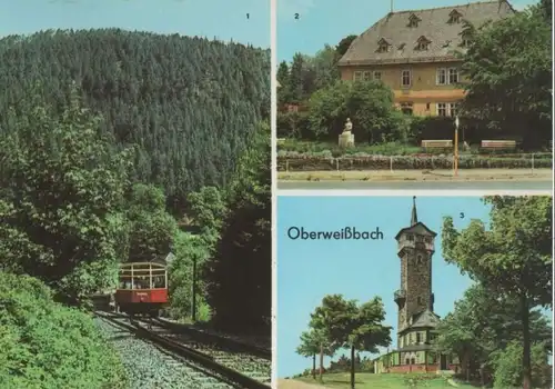 Oberweißbach - u.a. Fröbelturm - 1972