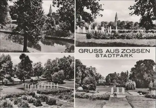 Zossen - Stadtpark - 1982