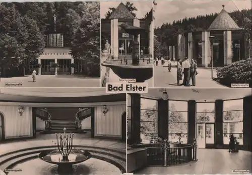 Bad Elster - u.a. Marienquelle - ca. 1960
