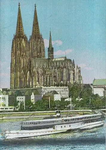 Köln - Dom - Glanzkarte
