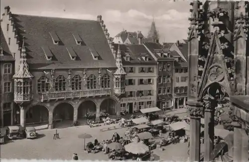 Freiburg - Blick vom Freiburger Münster - ca. 1960