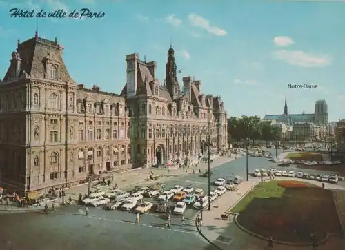 Frankreich - Frankreich - Paris - Hotel de ville - ca. 1975
