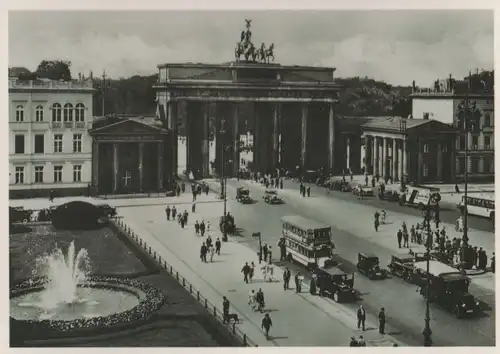 Berlin-Mitte, Brandenburger Tor - [REPRO aus c. 1920] - ca. 1995