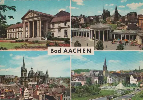 Aachen - mit 4 Bildern - 1968