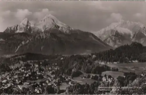 Berchtesgaden - mit Watzmann - ca. 1955