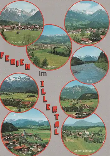 Iller - Illertal, u.a. Obermaiselstein - 1990