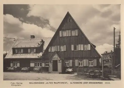 Altenberg - Waldschänke Altes Raupennest