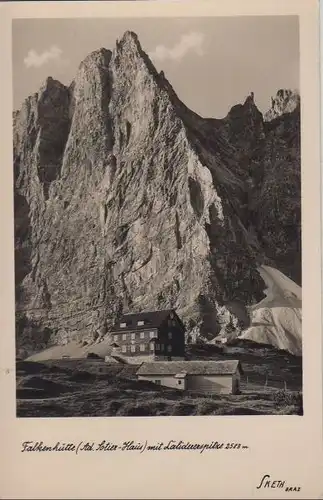 Österreich - Österreich - Karwendel - Falkenhütte, Adolf-Sotier-Haus - ca. 1950