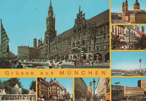 München - mit 8 Bildern - ca. 1980