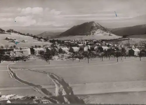 Bad Ditzenbach - Spuren im Schnee - 1964