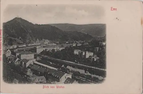 Bad Ems - Blick von Westen - ca. 1910