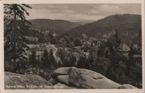 Schierke - Blick von der Vaupels-Klippe - 1956