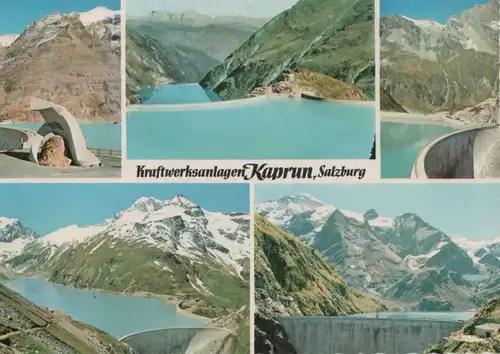 Österreich - Österreich - Kaprun - Kraftwerksanlagen - ca. 1975