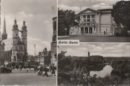 Halle - mit 3 Bildern - 1958