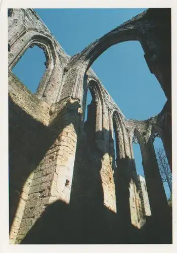Oybin - Triumphbogen und Chor der Klosterkirche - 1999