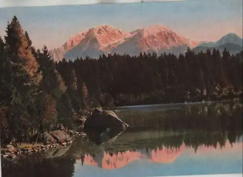 Hintersee - Alpenglühen - ca. 1975