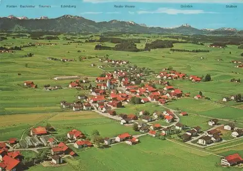 Lengenwang Allgäu - Luftbild - 1984