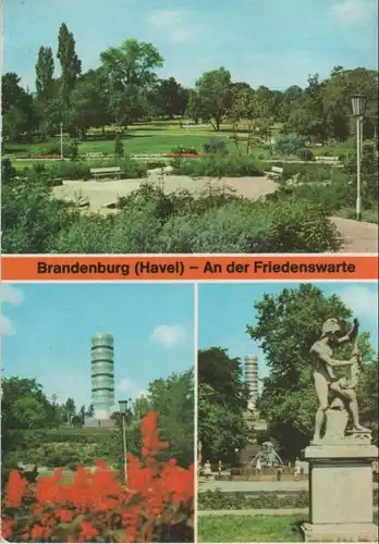 Brandenburg, Havel - An der Friedenswarte - 1985