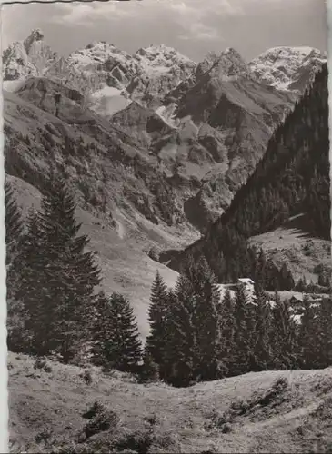 Oberstdorf-Einödsbach - mit Trettachspitze - 1959