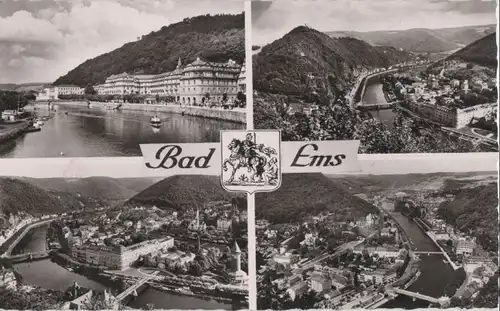 Bad Ems - 4 Teilbilder - 1957