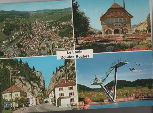 Schweiz - Schweiz - Le Locle - 4 Teilbilder - 1969