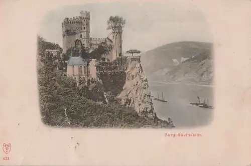 Trechtingshausen, Burg Rheinstein - ca. 1910