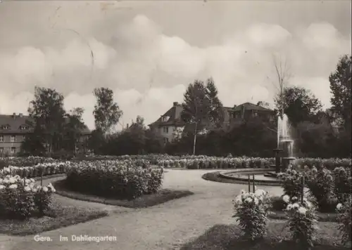 Gera - Dahliengarten - 1971