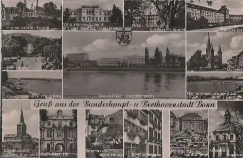 Bonn - u.a. Universität - 1960