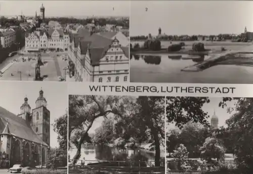 Wittenberg - u.a. Schwanenteich - 1982