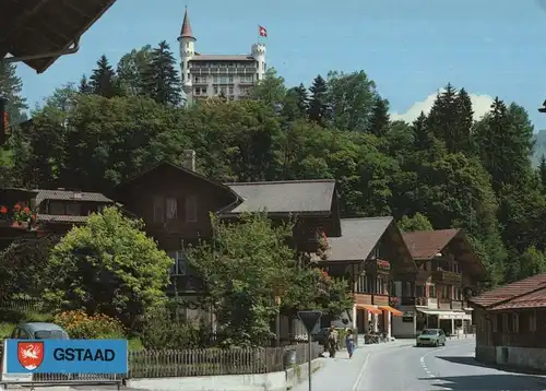 Schweiz - Gstaad - Schweiz - Teilansicht