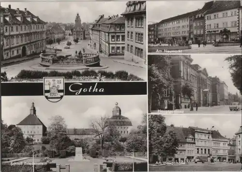 Gotha - u.a. Hauptmarkt - 1979