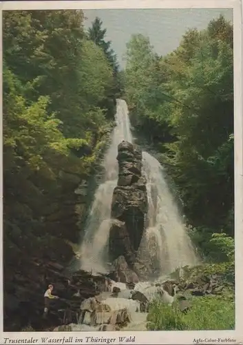 Trusetal - Trusetaler Wasserfall - ca. 1965