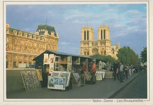 Frankreich - Paris - Frankreich - Notre-Dame - Les Bouquinistes