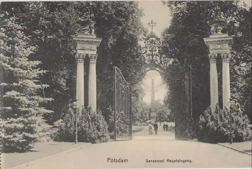 Potsdam - Sanssouci, Haupteingang