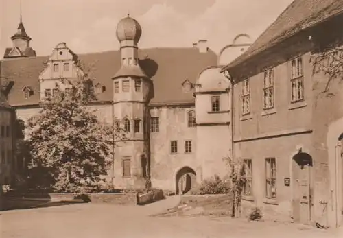 Glauchau - Im Schloßhof - 1967
