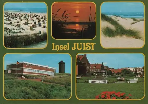 Juist - 5 Teilbilder - ca. 1985