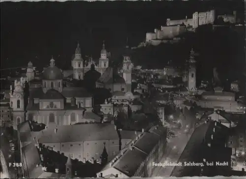 Österreich - Österreich - Salzburg - bei Nacht - ca. 1960