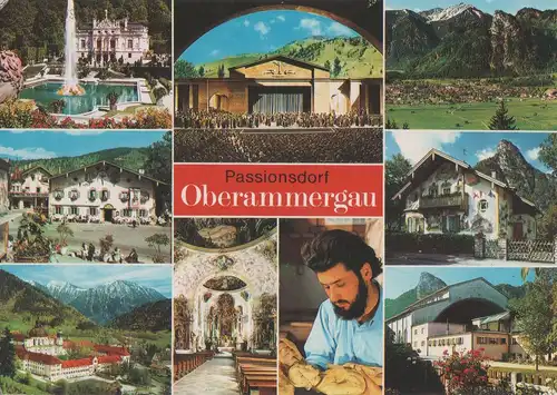 Oberammergau - u.a. Holzschnitzer - 1985