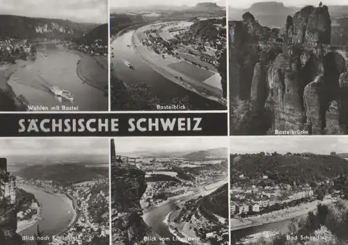 Sächs. Schweiz u.a. Königstein u. Wehlen - ca. 1985