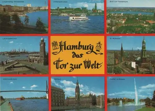 Hamburg - u.a. Köhlbrandgruppe - ca. 1980