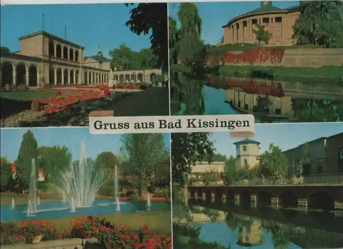 Bad Kissingen - 4 Teilbilder - 1968