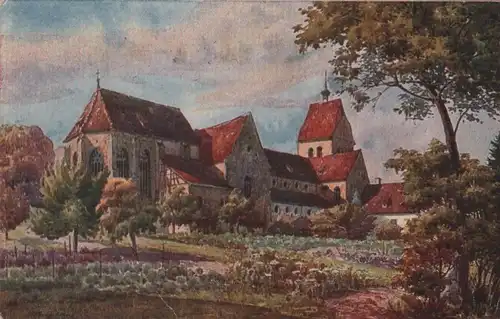 Reichenau - Münster (gemalt) - 1922