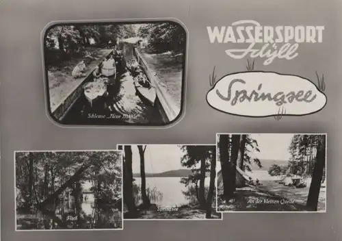 Wendisch Rietz - Wassersport-Idyll Springsee - 1968