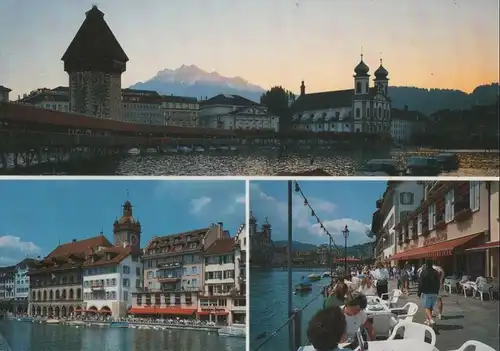Schweiz - Schweiz - Luzern - am Rathausquai - 1996