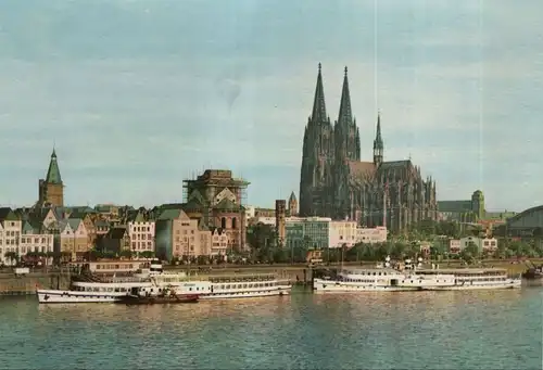 Köln - Rheinpartie mit Dom