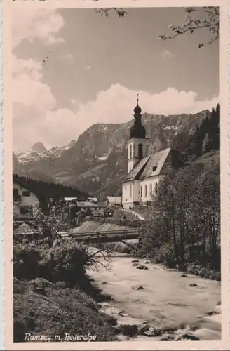 Ramsau - mit Reiteralpe - ca. 1950